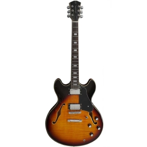 Sire Larry Carlton H7 VS Signature series Classic Double Cut Hollow Body Electric Guitar with Gig Bag