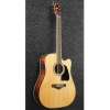 Ibanez AW70ECE NT Artwood Cutaway Dreadnought body Electro Acoustic Guitar with Gig Bag