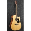 Ibanez AW70ECE NT Artwood Cutaway Dreadnought body Electro Acoustic Guitar with Gig Bag