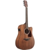 Ibanez AW54CE OPN Artwood Cutaway Dreadnought body Semi Acoustic Guitar with Gig Bag