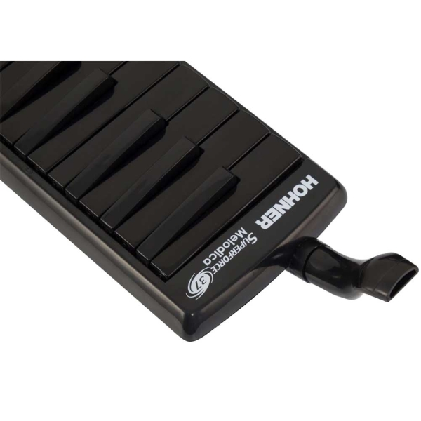 Hohner Melodica Superforce 37 C943311S Black with Black Zip Up Case