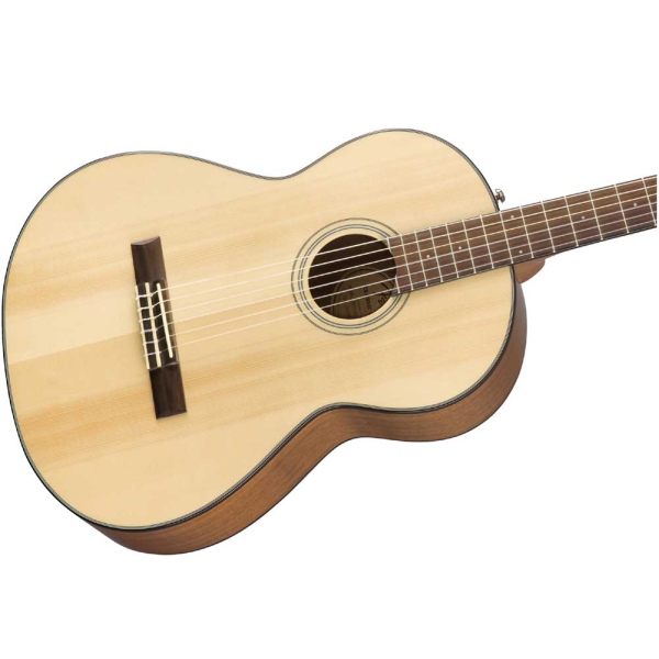 Fender CN-60S NAT Concert Body Walnut Fingerboard Classical Guitar 0970160521