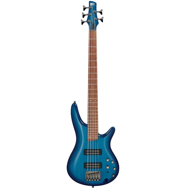 Ibanez SR375E SPB SR Series Bass Guitar 5 Strings with Gig Bag