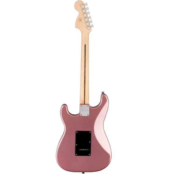 Fender Squier Affinity Series Stratocaster Indian Laurel Fingerboard HH 6 String Electric Guitar with Gig Bag BPG Burgundy Mist 0378051566