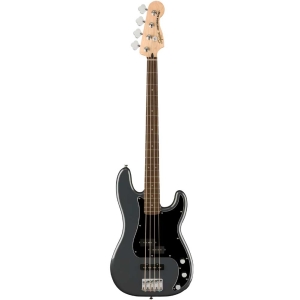 Fender Squier Affinity Series Precision Bass PJ Indian Laurel Fingerboard 4 strings Bass Guitar with Gig Bag Charcoal Frost Metallic 0378551569