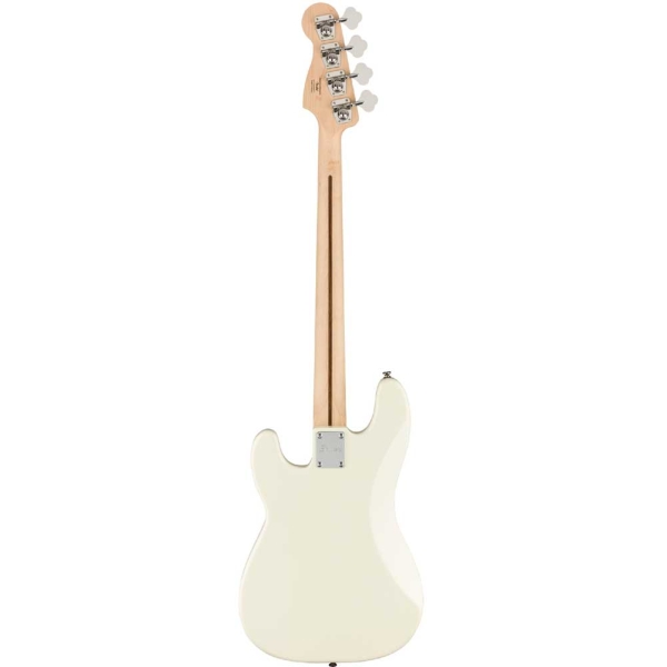 Fender Squier Affinity Series Precision Bass PJ Maple Fingerboard 4 strings Bass Guitar with Gig Bag Olympic White 0378553505