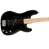 Fender Squier Affinity Series Precision Bass PJ Maple Fingerboard 4 strings Bass Guitar with Gig Bag Black 0378553506