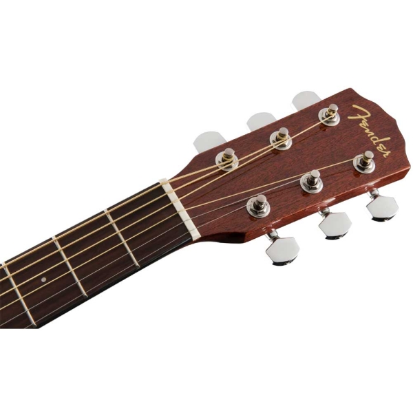 Fender CC-60SCE Nat Concert Cutaway Walnut Fingerboard Electro Acoustic Guitar with Gig Bag Natural 0970153021