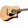 Fender FA-125ce NAT Dreadnought Electro Acoustic Guitar Walnut Fingerboard with Gig Bag Natural 0971113221