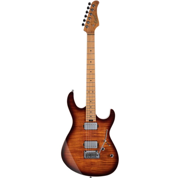 Cort G290 FAT II AVB Roasted Maple Fretboard HH Electric guitar 6 string with Gig Bag Antique Violin Burst