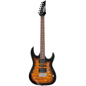 Ibanez GRX70QA SB Gio Electric Guitar 6 Strings with Gig Bag