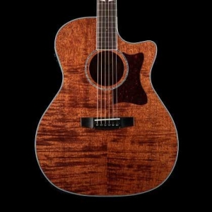 Cort GA5F-FMH OP Grand Auditorium Cutaway Body Grand Regal Series Electro Acoustic Guitar