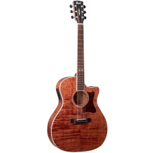 Cort GA5F-FMH OP Grand Auditorium Cutaway Body Grand Regal Series Electro Acoustic Guitar