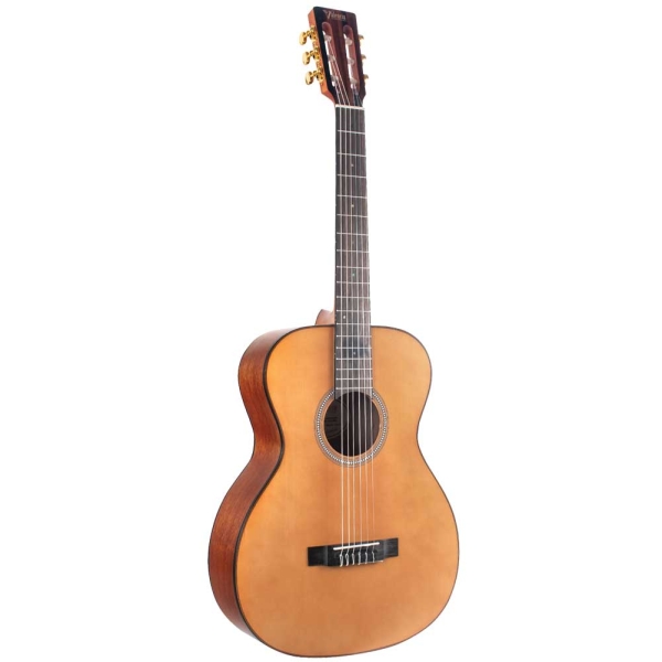 Valencia VA434 VNAT Auditorium 4/4 Size 430 Series Classical Guitar With Truss Rod with Gig Bag