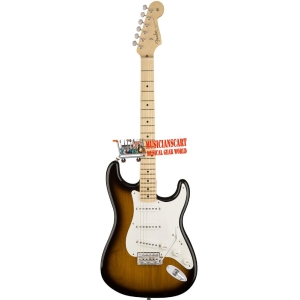 Fender American Original 50s Stratocaster Maple SSS 2-Color Sunburst 0110112803 Electric Guitar with Vintage-Style Hardshell
