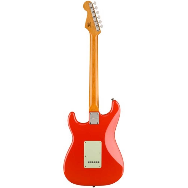 Fender Squier Classic Vibe 60s Stratocaster Indian Laurel Fingerboard SSS Electric Guitar with Gig Bag Fiesta Red 0374011540