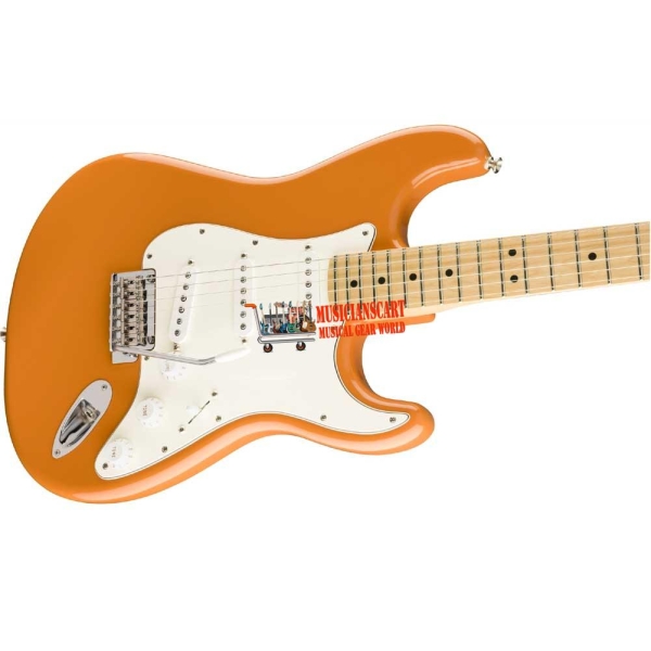 Fender Player Stratocaster Maple Fingerboard SSS Electric Guitar with Gig Bag Capri Orange 0144502582