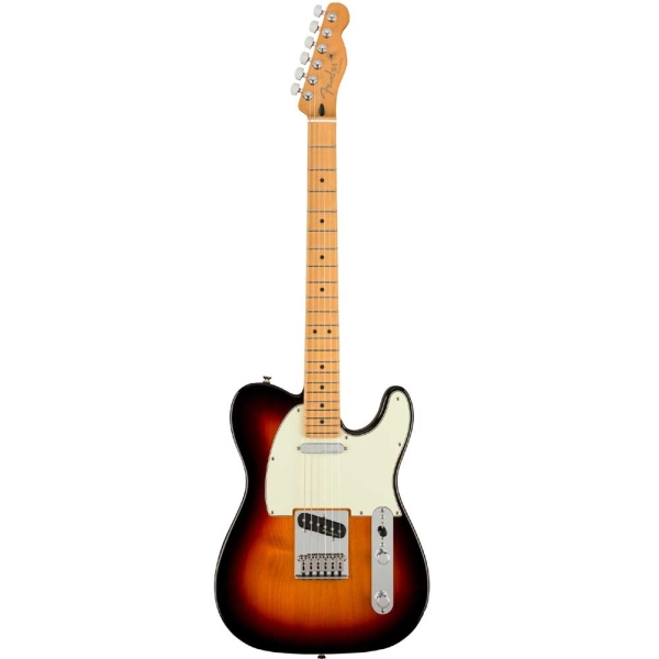 Fender Player Plus Telecaster Maple Fingerboard SS Electric Guitar with Deluxe Gig Bag 3-Color Sunburst 0147332300