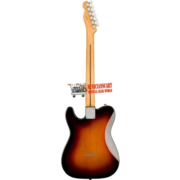 Fender Player Plus Telecaster Maple Fingerboard SS Electric Guitar with Deluxe Gig Bag 3-Color Sunburst 0147332300