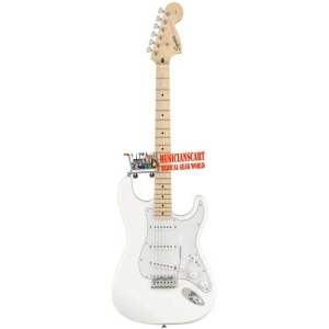 Fender Squier Affinity Stratocaster Maple SSS OWT 0310603505 Electric Guitar with Gig Bag
