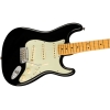 Fender American Professional II Stratocaster Maple Fingerboard SSS Electric Guitar with Deluxe Molded Case Black 0113902706