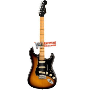 Fender American Ultra Luxe Stratocaster Maple Fingerboard SSS Electric Guitar with Molded Hardshell Case 2-Color Sunburst 0118062703