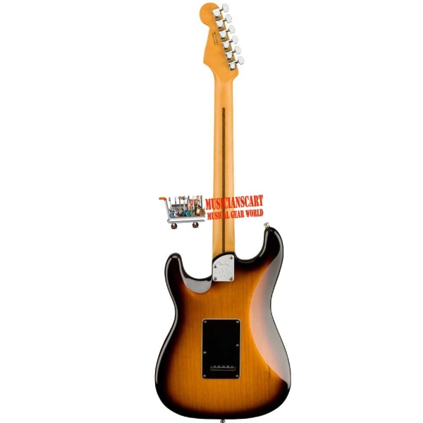 Fender American Ultra Luxe Stratocaster® Maple Fingerboard SSS 2-Color Sunburst 0118062703 Electric Guitar with Molded Hardshell Case
