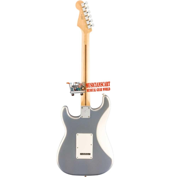 Fender Player Stratocaster Pau Ferro Fingerboard SSS Silver 0144503581 Electric Guitar with Gig Bag