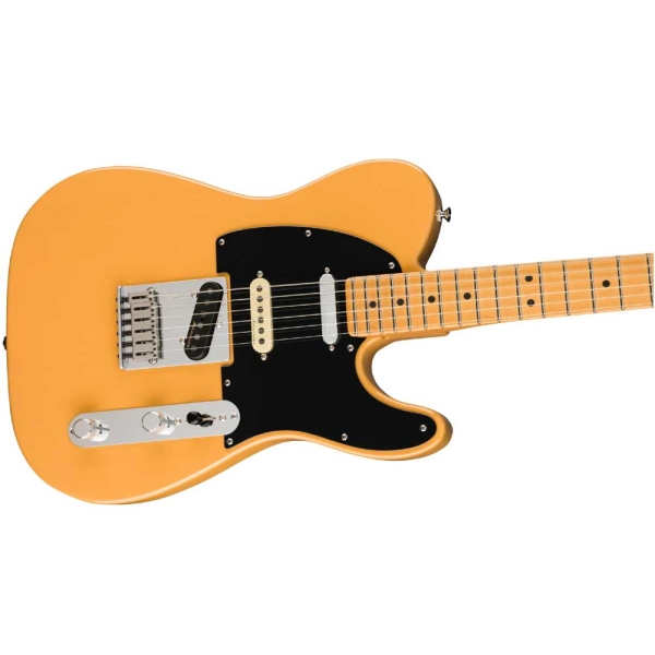 Fender Player Plus Nashville Telecaster Maple Fingerboard SS Electric Guitar with Deluxe Gig Bag Butterscotch Blonde 0147342350.