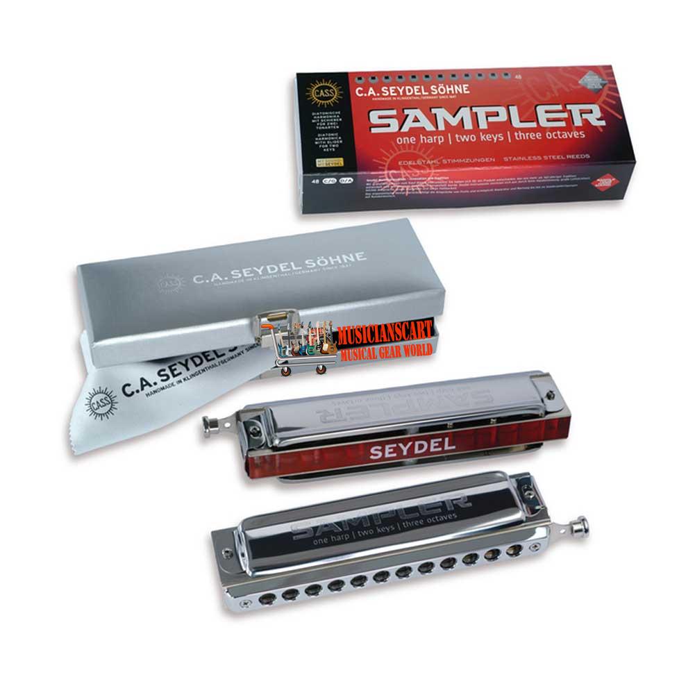 Seydel 24480CG Sampler Key C/G Harmonica Seydel 24480CG Sampler Key C/G Harmonica