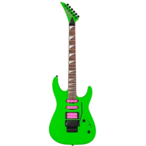 Jackson DK3XR X Series Dinky™ Laurel Fingerboard HSS 6 String Electric Guitar with Gig Bag Neon Green 2910022525