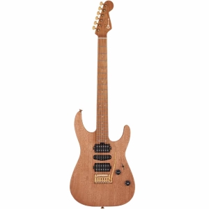 Charvel Pro-Mod DK24 HSH 2PT CM Mahogany Caramelized Maple Fingerboard Electric Guitar Natural 2969434557