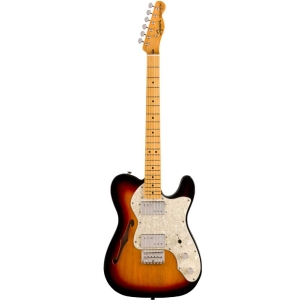 Fender Squier Classic Vibe 70s Telecaster Thinline Maple Fingerboard HH 3-Color Sunburst 0374070500 Electric Guitar