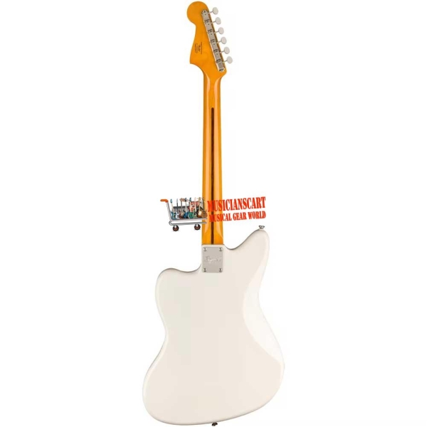Fender Squier FSR Classic Vibe Late ’50s Jazzmaster Laurel Fingerboard Electric Guitar with Gig Bag White Blonde 0374086501