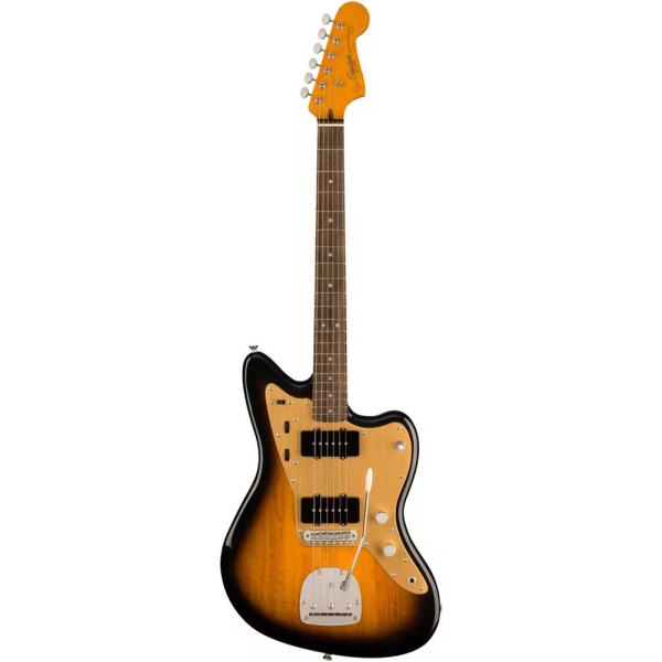 Fender Squier FSR Classic Vibe Late ’50s Jazzmaster Laurel Fingerboard Electric Guitar with Gig Bag 2-Tone Sunburst 0374086503