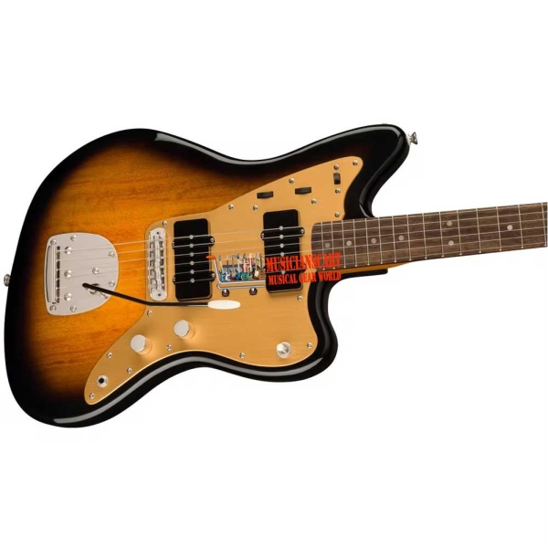 Fender Squier FSR Classic Vibe Late ’50s Jazzmaster Laurel Fingerboard Electric Guitar with Gig Bag 2-Tone Sunburst 0374086503