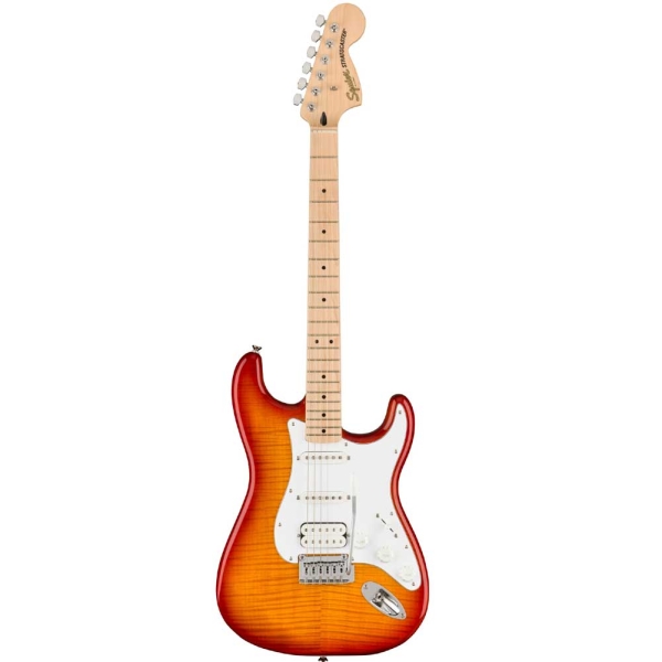 Fender Squier Affinity Series Stratocaster FMT HSS Maple Fingerboard Electric Guitar with Gig bag Sienna Sunburst 0378152547