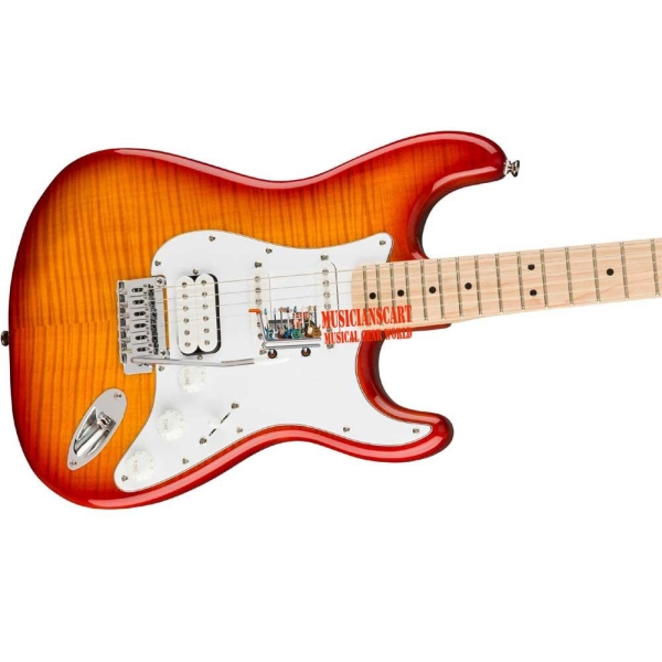 Fender Squier Affinity Series Stratocaster FMT HSS Maple Fingerboard Electric Guitar with Gig bag Sienna Sunburst 0378152547