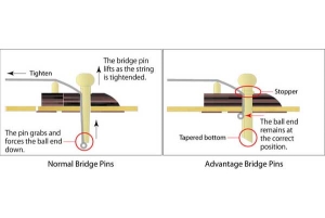 Ibanez Advantage bridge pins