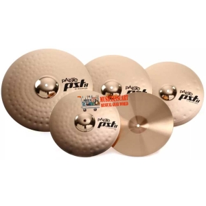 Paiste PST 8 Reflector Series Universal Cymbal Set 14" + 18" + 20" Cymbals Set + 16" Crash Free
