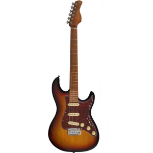 Sire Larry Carlton S7 Vintage 3TS Signature series Roasted Maple Neck SSS Electric Guitar with Gig Bag 3-Tone Sunburst