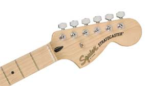 Fender Squier Affinity Series Stratocaster FMT HSS SEALED-DIE-CAST-TUNING-MACH