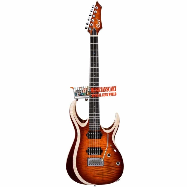 Cort X700 Duality AVB Antique Violin Burst Ebony Fingerboard X Series Electric Guitar 6 Strings with Gig Bag