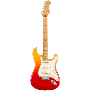Fender Player Plus Stratocaster Maple Fingerboard SSS Electric Guitar with Gig bag Tequila Sunrise 0147312387