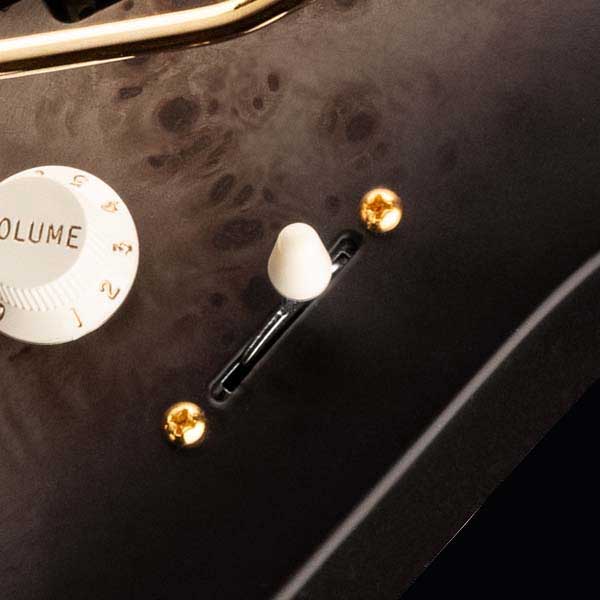 5-Way Blade, Strat®-Style Skirt Knobs for Volume Control (with 500K EVH Bourns® Low Friction Potentiometer) & No-Load Tone Control