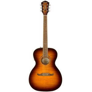 Fender FA-235E MB Concert Cutaway Walnut Fingerboard Electro Acoustic Guitar with Gig Bag Mocha Burst 0971252097