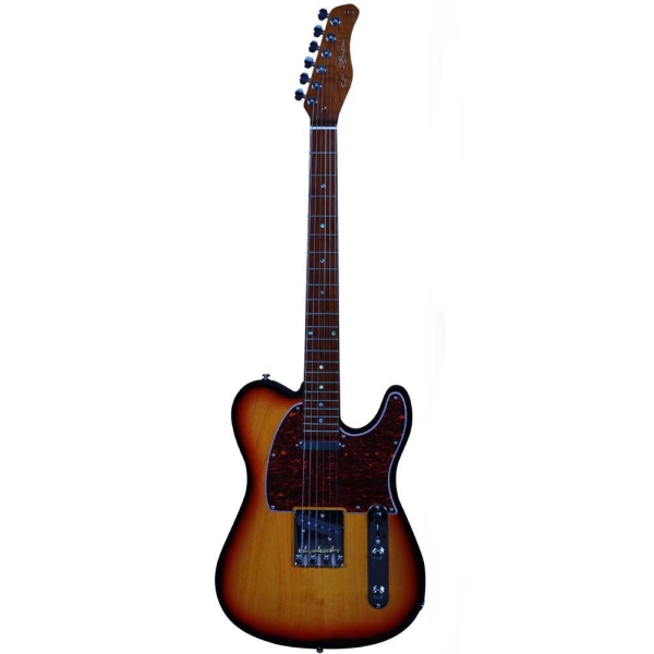 Sire Larry Carlton T7 TS T-Style Roasted Hard Maple Electric Guitar with Gig Bag Tobacco Sunburst