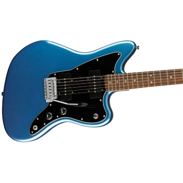 Fender Squier Affinity Series Jazz Master Indian Laurel Fingerboard 6 String Electric Guitar with Gig Bag BPG Lake Placid Blue 0378301502