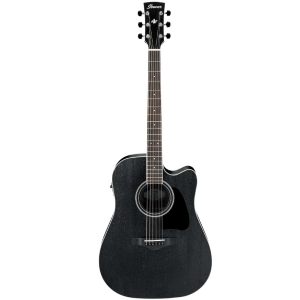Ibanez AW84ECE WK Artwood Cutaway Dreadnought body AEQ-TP2 preamp with Onboard tuner Electro Acoustic Guitar with Gig Bag