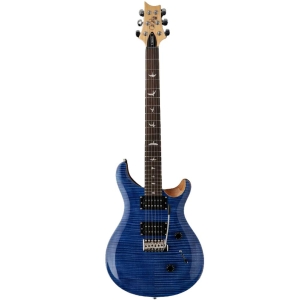 PRS SE Custom 24 CU44FE Faded Blue Burst Rosewood Fingerboard Electric Guitar 6 String with Gig Bag 107993FE